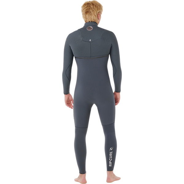 2026 Rip Curl Hommes E-Bomb 4/3mm Zip Free Combinaison Néoprène 17MMFS - Iron